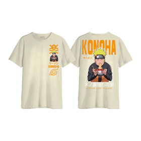 NARUTO SHIPPUDEN - Konoha Ramen - T-Shirt Oversize Homme (XS)FIGMENASHITS043_1.png