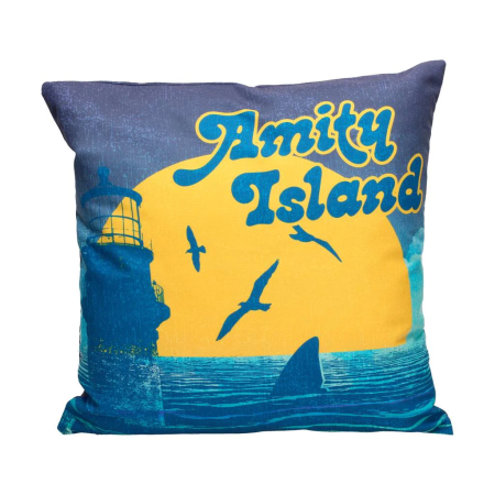 LES DENTS DE LA MER - Amity Island - Coussin '40x40x1cm'FIGSDTUNI24348_1.png