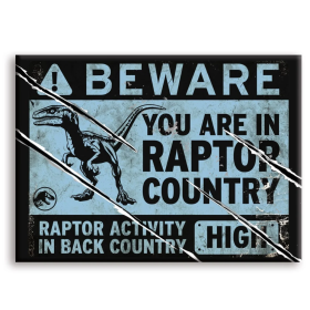JURASSIC WORLD - Panneau Raptor - aimant 6.3x8.9cm JURASSIC WORLD - Panneau Raptor - aimant 6.3x8.9cmFIGNMR94928_1.png