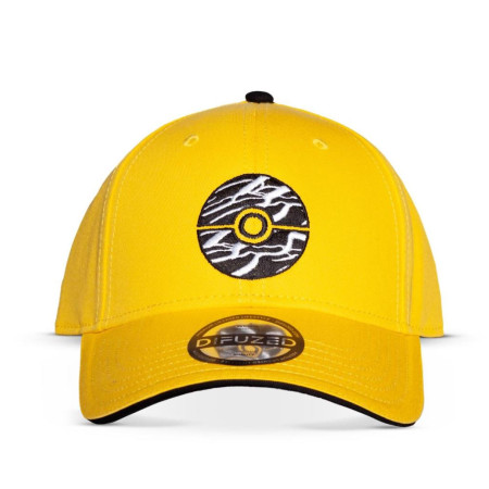 POKEMON - Pokeball Jaune - Casquette ajustableFIGBA614187POK_1.jpg