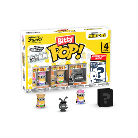 MINIONS - Bitty Pop 4 Pack 2.5cm - Jeune GruFIGFUN73038_1.png