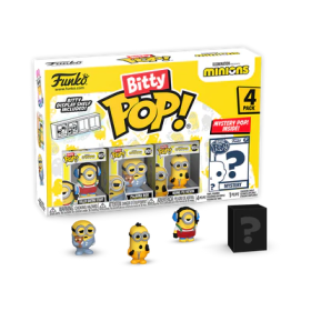 MINIONS - Bitty Pop 4 Pack 2.5cm - Roller Skating StuartFIGFUN73037_1.png