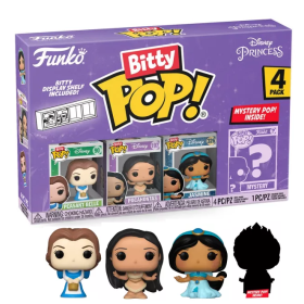 DISNEY PRINCESSE - Bitty Pop 4 Pack 2.5cm - BelleFIGFUN73028_1.png