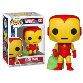 MARVEL HOLIDAY - POP NÂ° 1282 - Iron Man avec SacFIGFUN72188_1.png