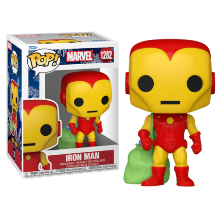 MARVEL HOLIDAY - POP NÂ° 1282 - Iron Man avec SacFIGFUN72188_1.png
