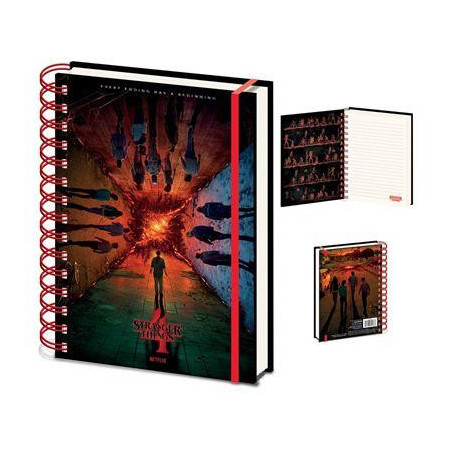 STRANGER THINGS 4 - Every Ending has a Beginning - Carnet de notes A5FIGSR74282_1.jpg