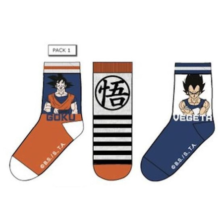 DRAGON BALL - Pack de 3 Chausettes Goku/Vegeta (T35/37)FIGHW0652A_1.jpg