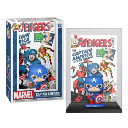 MARVEL - POP Comic Cover NÂ° 27 - Captain America Avengers #4 (1963)FIGFUN72499_1.png