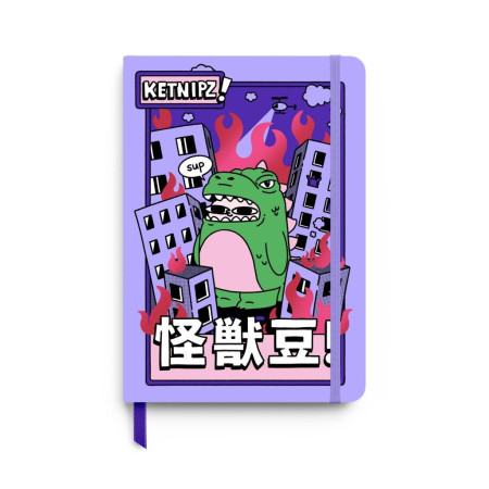 KETNIPZ - Crocodile - Notebook Premium - Format A5FIGCPA5043_1.jpg