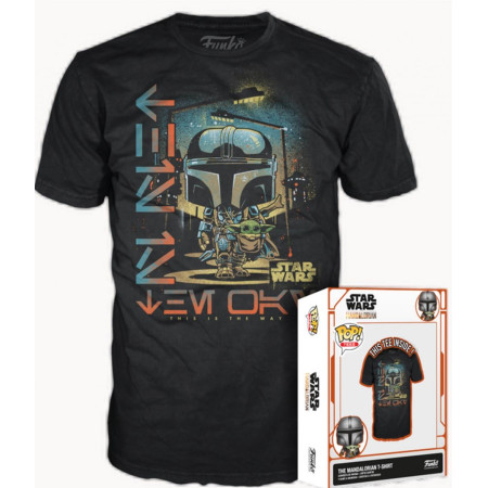 THE MANDALORIAN - Mando & L'Enfant - T-Shirt POP (S)FIGFUN63415_1.jpg