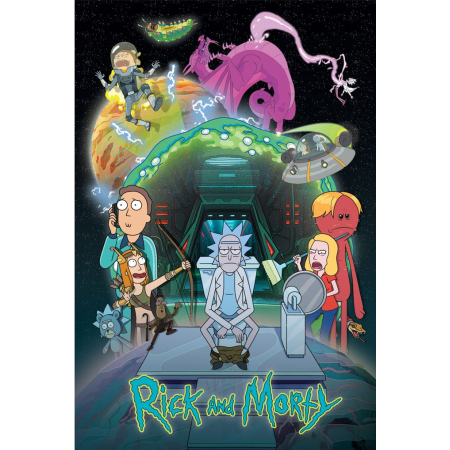 RICK ET MORTY - Toilet Adventure - Poster 61x91cmFIGPP34955_1.png