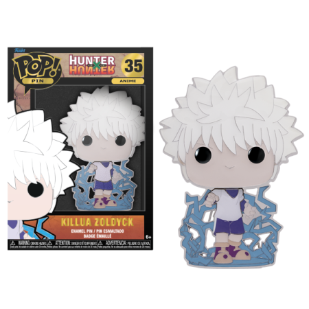 HUNTER X HUNTER - Pop Large Enamel Pin NÂ° 35 - Killua Chase GroupFIGHHPP0007_1.png