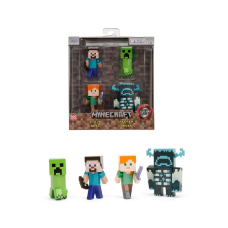 MINECRAFT - Pack de 4 Figurines 6,5cmFIG253262001_1.png