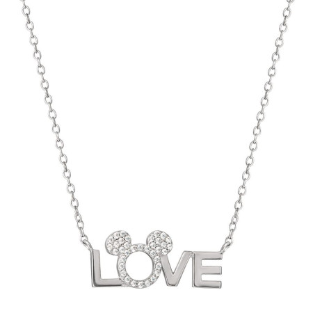 MINNIE - Love - Collier en Laiton Plaqué ArgentFIGNF00337SZWL18PH_1.jpg