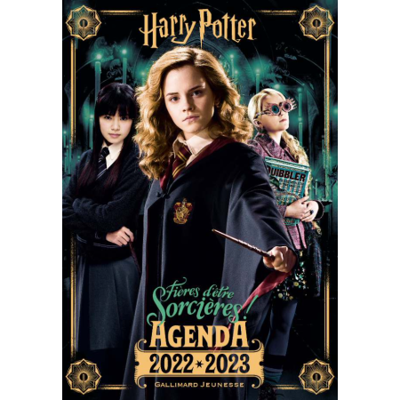 AGENDA HARRY POTTER 2022-2023 - Fiëres d'àªtre sorciëresHP9782075166072_1.png