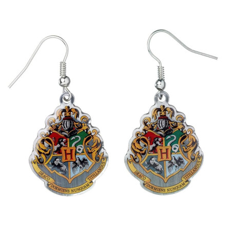 HARRY POTTER - Boucles d'oreilles Pendantes - Emblëme PoudlardFIGWE0026_1.jpg