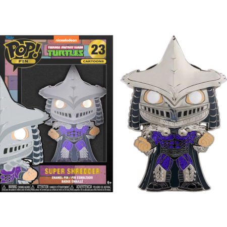 TMNT - Pop Large Enamel Pin NÂ° 23 - Super Shredder - Chase GroupFIGTMNTPP0007_1.png