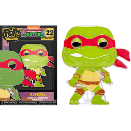 TEENAGE MUTANT NINJA TURTLES - Pop Large Enamel Pin NÂ° 22 - RaphaelFIGTMNTPP0004_1.png