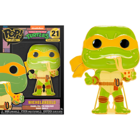 TEENAGE MUTANT NINJA TURTLES- Pop Large Enamel Pin NÂ° 21- MichelangeloFIGTMNTPP0003_1.png