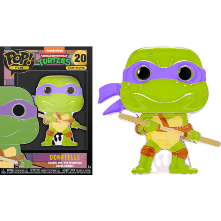 TEENAGE MUTANT NINJA TURTLES - Pop Large Enamel Pin NÂ° 20 - DonatelloFIGTMNTPP0002_1.png