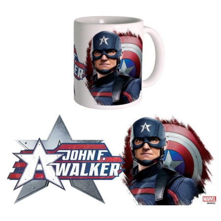 MARVEL - Falcon Et Le Soldat d'Hiver : Walker  - Mug 300 mlFIGSMUG264_1.jpg