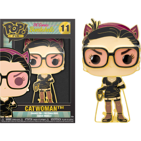 DC COMICS - Pop Large Enamel Pin NÂ° 11 - CatwomanFIGDCCPP0014_1.png