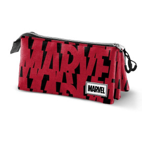 MARVEL- Plumier 3 comp '23x11x10' - Matiëre Recyclée MARVEL- Plumier 3 comp '23x11x10' - Matiëre RecycléeFIGKM03978_1.jpg