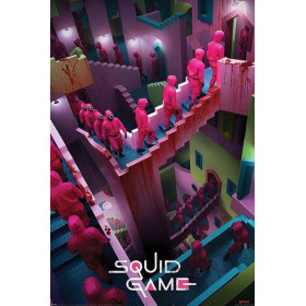 SQUID GAME - Crazy Stairs - Poster 61x91cmFIGPP35008_1.jpeg