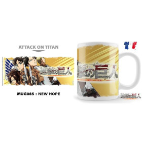 ATTACK ON TITAN - Mug 325ml - New Hope ATTACK ON TITAN - Mug 325ml - New HopeFIGMUG085_1.jpg