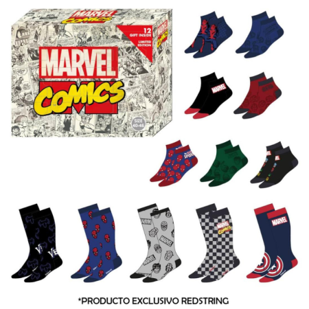 MARVEL - Comics - Gift Box - 12 Paires de Chaussettes (T 40-46)FIGRS431579_1.png