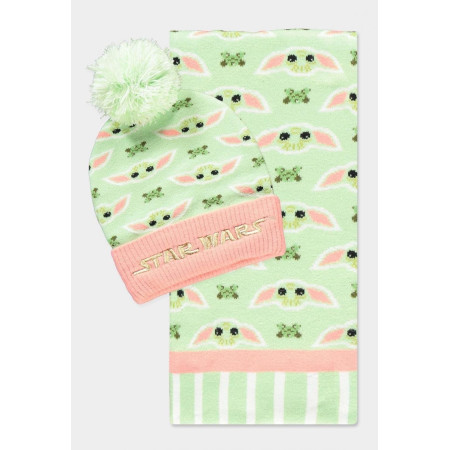 STAR WARS - Grogu Pink & Green - Gift set bonnet & écharpeFIGGS854257STW_1.jpg