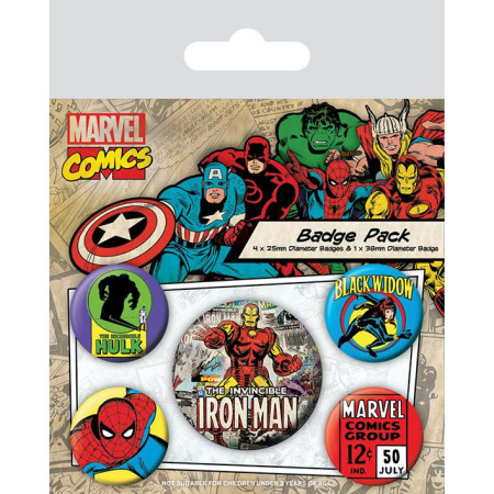 MARVEL - Comics - Pack de 5 badgesFIGBP80449_1.jpg