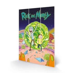 RICK & MORTY - Portal - Impression sur bois 20x29.5cmFIGMW12677P_1.jpg
