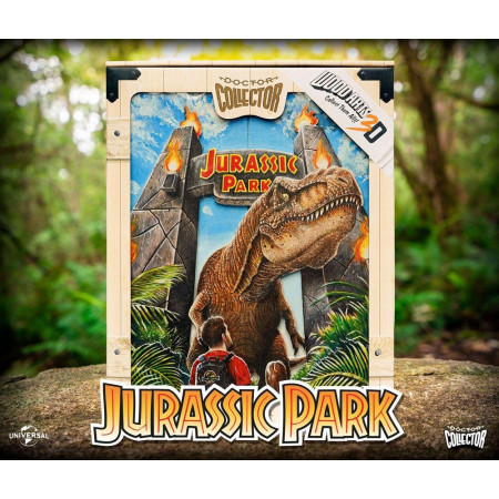 JURASSIC PARK - Gates - Poster WoodArts 3D en bois '30x40cm'FIGWAP77538_1.jpg