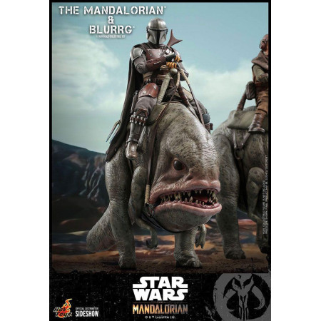 STAR WARS - Mandalorian & Blurrg - Pack de 2 figurines 37cmFIGHOT908287_1.jpg