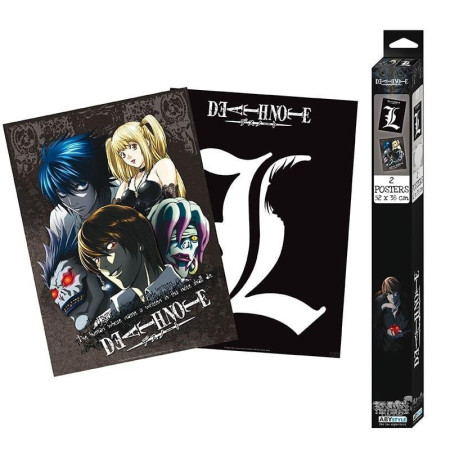 DEATH NOTE - L& Group - Set de 2 posters '52x38'FIGABYDCO707_1.jpg