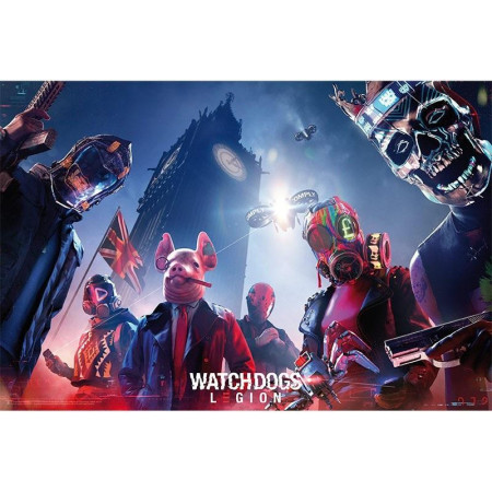 WATCH DOGS LEGION - Keyart Legion - Poster '91x61'FIGABYDCO646_1.jpg