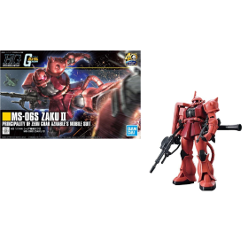 GUNDAM - HGUC 1/144 Gunpla 40th MS-06S Zaku II - Model KitFIGMK60453_1.png