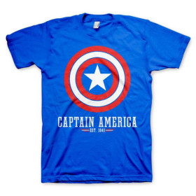 CAPTAIN AMERICA - Blue - T-Shirt (S)FIGDSN1CPTA005BL_1.jpg