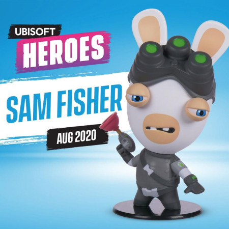 UBI HEROES - Chibi Rabbid Sam Fisher - Figurine Series 1FIGUBI300114062_1.jpg