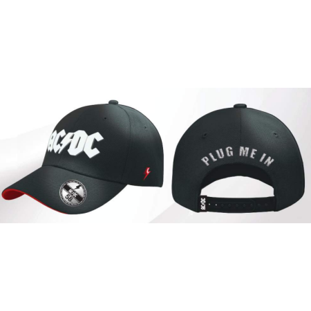 AC/DC - Plug Me In - Casquette de Baseball "Washed"FIGACACDCRBC007_1.png