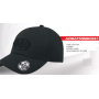 BATMAN - Logo Noir - Casquette de Baseball "Honey Comb"FIGACBATMBBC031_2.png