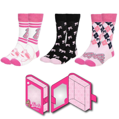 BARBIE - Pack de 3 Paires de Chaussettes (Taille 36-43)FIG2900002452_1.jpg