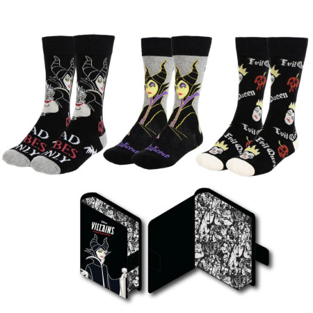 DISNEY VILLAINS - Pack de 3 Paires de Chaussettes (Taille 36-43)FIG2900002448_1.jpg