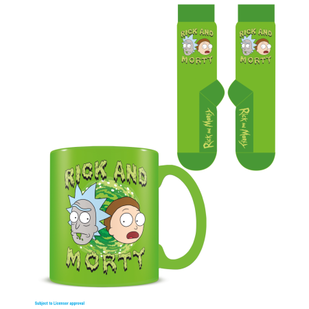 RICK & MORTY - Rick et Morty - Mug 315ml et Chaussettes 41-45FIGGP86923_1.png