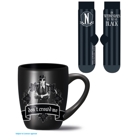 MERCREDI - Wear Balck - Mug 315ml et Chaussettes Femme 36-41FIGGP2400893_1.png