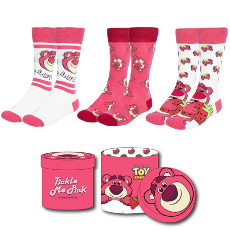 TOY STORY - Lotso - Pack de 3 Paires de Chaussettes (Taille 36-43)FIG2900002427_1.jpg