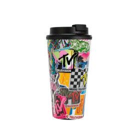 MTV - Mug Isotherme de Voyage - 450 ml MTV - Mug Isotherme de Voyage - 450 mlFIGMTV713821_1.jpg