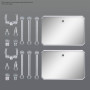 GUNDAM - Action Base 6 (Clear Color) Mirror Stickers Set - Model KitFIGMK67156_2.jpeg