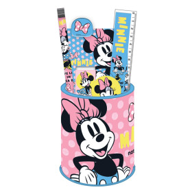 MINNIE - Set de Papeterie + Pot à  Crayon - 7pc.FIG34038884_1.jpg